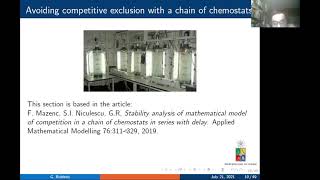 Global stability and periodic solutions in delayed chemostat models
