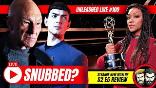 Picard Season 3 Snubbed by the Emmys, We Were Demonitized! And SNW Ep. 5 Review| Unleashed # 100