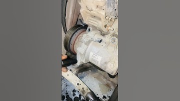 Fixing a Locked Up AC Compressor Nissan#shorts #carrepair #repair