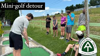 Extra miles to play mini-golf? Absolutely! | AT 2024 Mile 787 to 864