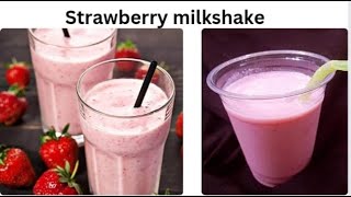 How To Make Strawberry Milkshake At Home Without Ice Creamwithout Creamasan Tareeqa10 Mins