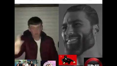 Average Kpop fan v/s Average hardbass enjoyer