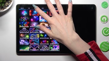 How to Apply Interactive Wallpaper in Lenovo Tab P11 Gen 2 - Download Magic Fluids Wallpaper