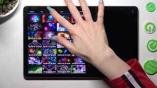 How to Apply Interactive Wallpaper in Lenovo Tab P11 Gen 2 - Download Magic Fluids Wallpaper screenshot 4