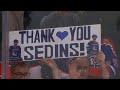 Oilers give sedin brothers heartfelt goodbye