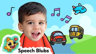 The Train Song + Car Song, Tractor Song | Learn First Words | Nursery Rhymes | Speech Blubs screenshot 3