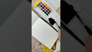 Easy Aspen Watercolor