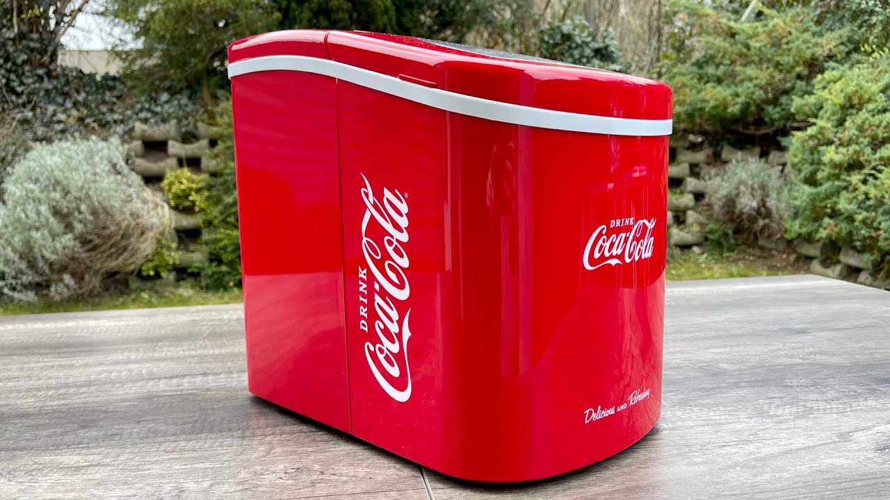 Coca Cola Eiswürfelmaschine Test