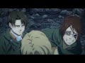 Levi and Hange being a comedic duo (mostly teasing each other)