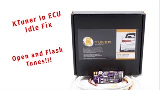 KTuner Idle Adjustment & More!