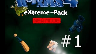 Worms 4 Extreme pack deathmatch with New Mode Wormpot Chapter 1
