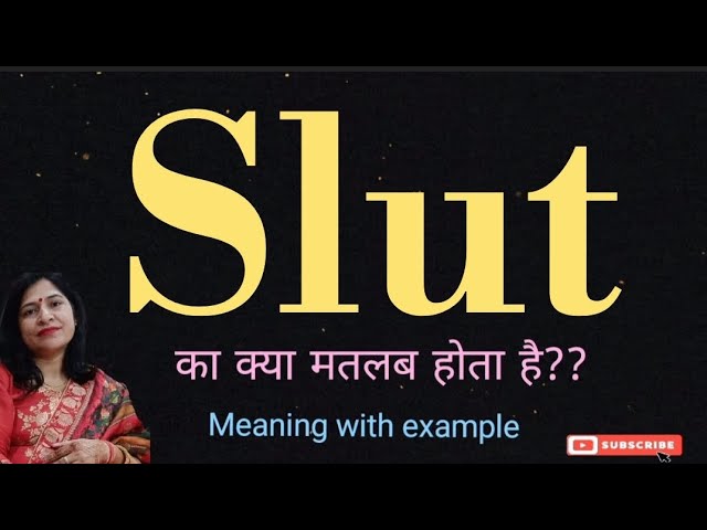 Whore Meaning in Hindi/Urdu, Meaning of Whore, Whore ka matlab?