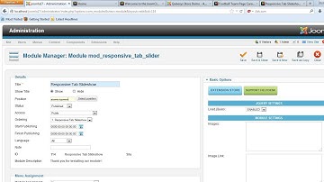 Responsive Tab Slideshow Joomla Module