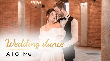 All Of Me - John Legend 💖 Wedding Dance ONLINE | Sweet & Easy First Dance