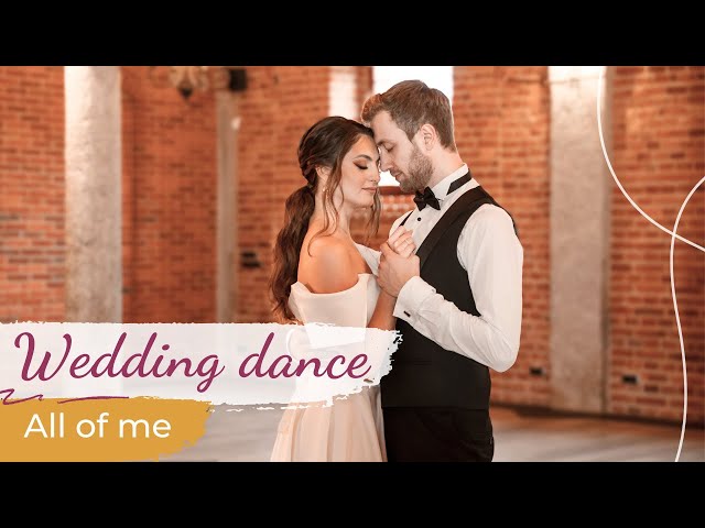 All of me - John Legend 💖 Wedding Dance ONLINE | Sweet & Easy First Dance class=