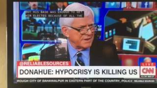 Phil Donahue's view on Trump