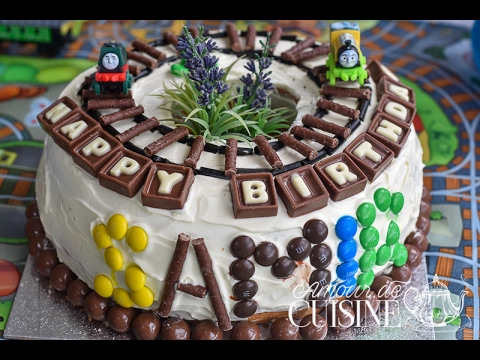 Gateau D Anniversaire Pour Garcon Decoration Facile Thomas Le Train Youtube