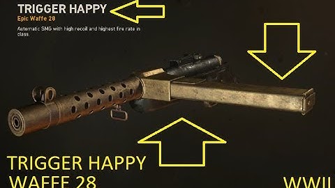 TRIGGER HAPPY - EPIC WAFFE 28 VARIANT (Call of Duty WWII)
