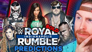 BOLD WWE ROYAL RUMBLE 2025 PREDICTIONS