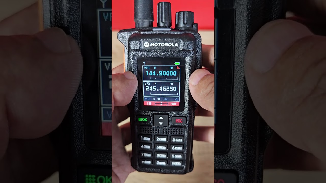 วิธีบันทึกช่อง Memory Motorola GP T15