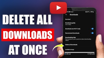 How To Delete All Your Downloads On Youtube At Once - FULL GUIDE