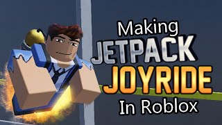 Making Jetpack Joyride In Roblox