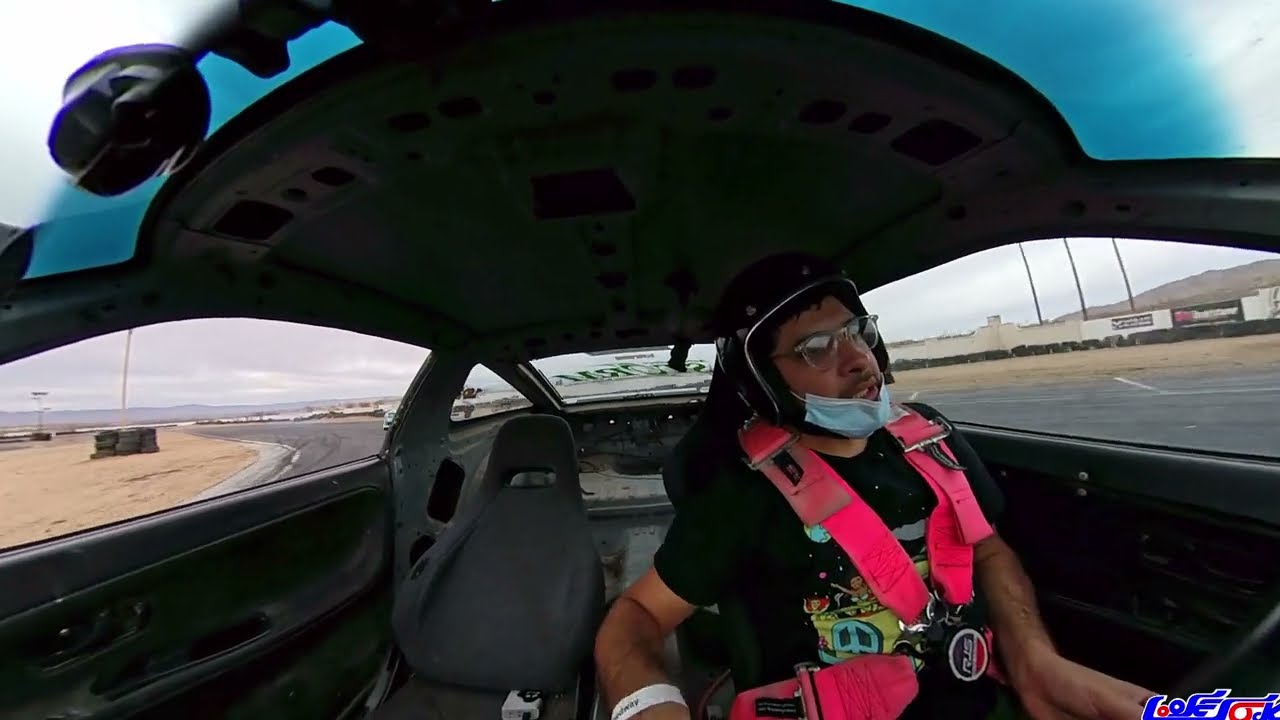 Drifting a stock KA 240sx at AVS