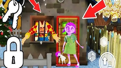 Dark Riddle Hack : ( Yellow-Blue) Gameplay New Update 5.0.0 ( Android/IOS ) Part 95