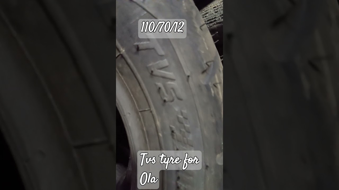 Tvs tyre for ola ! 110/70/12 Tvs Tyre! Tubeless tyre for ola ! 