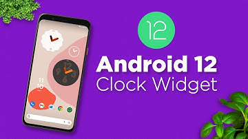 How To Get Android 12 Clock Widget On Any Android Phone!