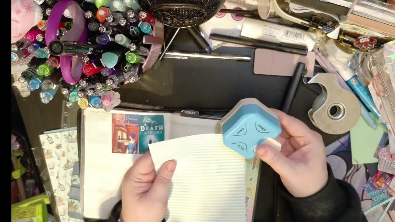 PWM - February Setup in B6 Wonderland Reading Journal