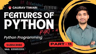 Features of Python (Part 4)
