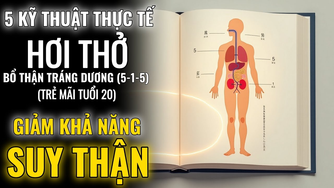 Hơi Thở Bổ Thận Tráng Dương: Bí Quyết Dẫn Khí Tái Tạo Thận, Tăng Cường Dương Khí & Trẻ Mãi Tuổi 20