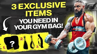 3 EXCLUSIVE Items You NEED In Your Gym Bag | Bodybuilding With A Twist (FULL WORKOUT w/ EXPLANATION)