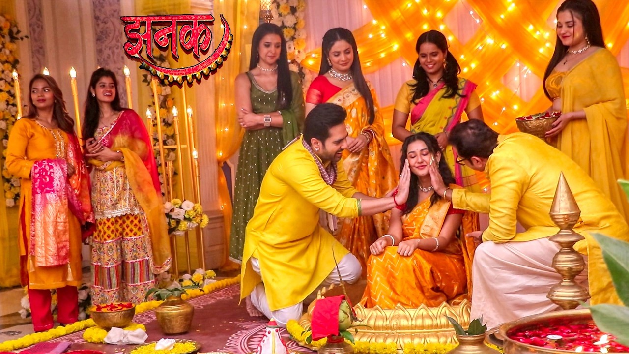 Jhanak | Jhanak की Haldi Ceremony में Bauji Dadabhai का Blessing Moment | On Location | VIRAL TV