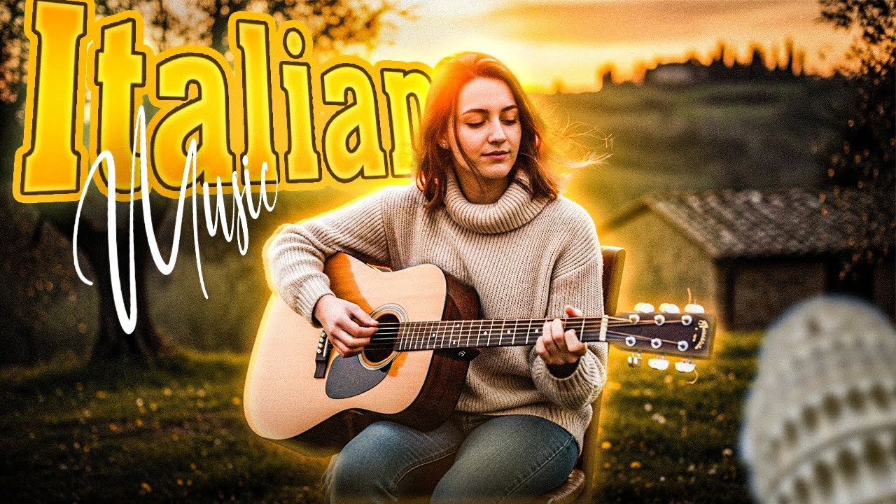 🎶 Italian Guitar Music for Relaxation 🎶 3+ Hours Scenic Italy Ambience