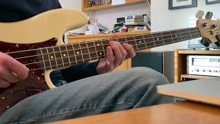 Video thumbnail of "Two Of Us  bass  The Beatles"