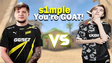 s1mple vs donk⚡MOST AWAITED FACEIT MATCH EVER!! - (MIRAGE)