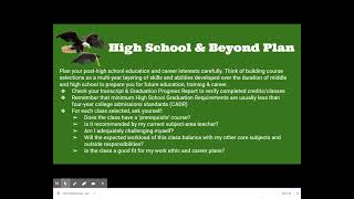 HS Course Selection Overview