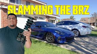 Installing BC Racing Coilovers On My BRZ!! | 2nd Generation