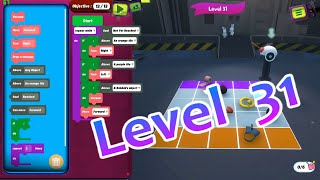 Rabbids Coding - Level 31  Tutorial | Walk-through  疯狂兔子学编程 第31关 教程|秘籍|攻略 | Guide