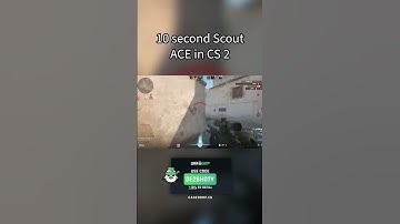 FASTEST CS2 ACE WITH SCOUT? #shorts #cs2