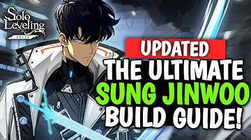 *UPDATED* THE ULTIMATE SUNG JINWOO BUILD GUIDE! MAX POWER & ATTACK EASY [Solo Leveling: Arise]
