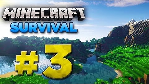 Minecraft Survival series part 3 | build neither portal 😁 | Minecraft Survival series | #minecraft 