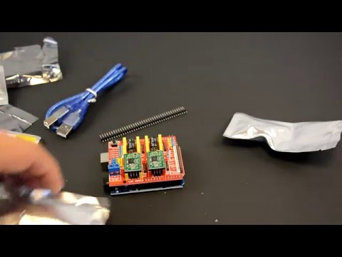 Посылка из Китая Arduino UNO + CNC Комплект