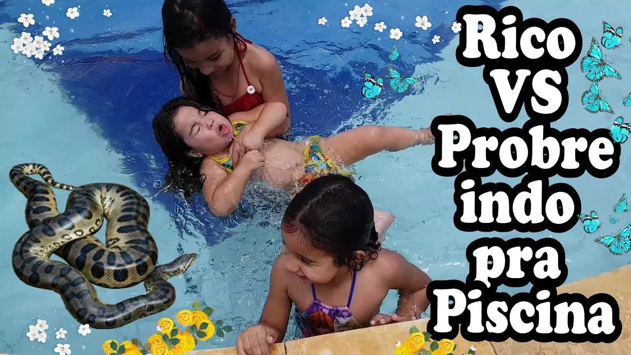 Rico Vs Pobre Parte 2 - indo Para Piscina - Vlog Da Chaylla