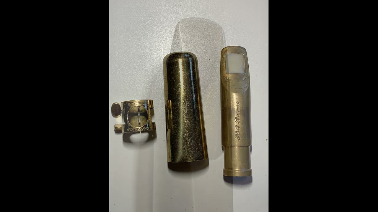 Phil Barone Super New York Tenor Mouthpiece 2011 Demo