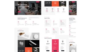 Responsive Portfolio Website Using HTML CSS And JavaScript - part 1