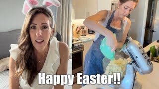 Easter Cook with me + Easter Basket Haul!! 