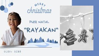 Puisi Natal  Rayakan